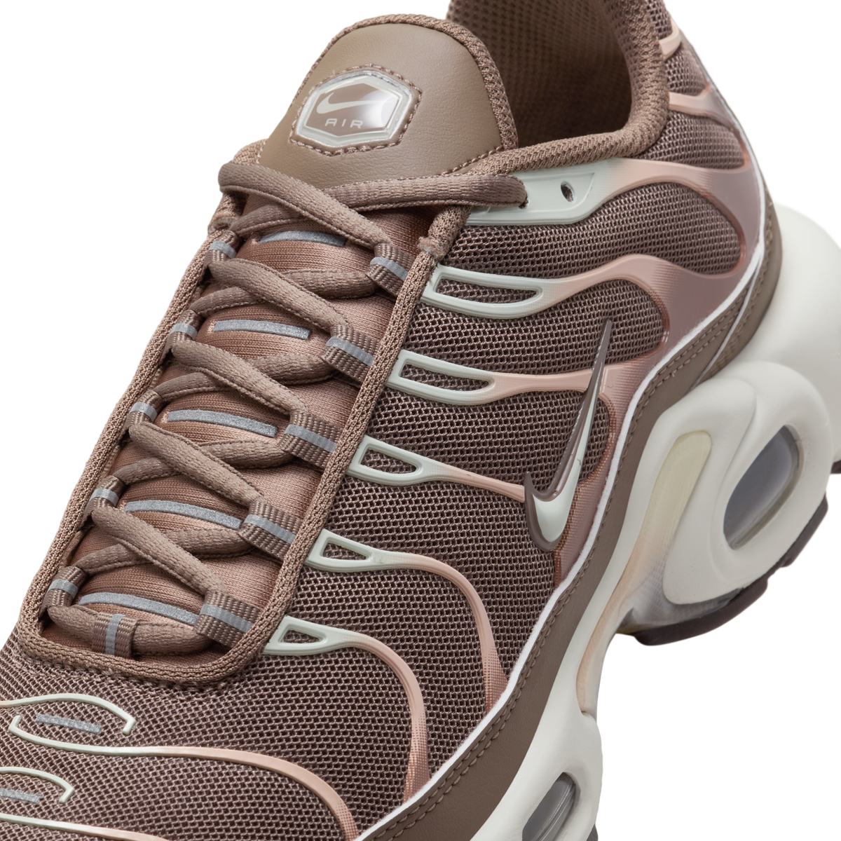 Nike Air Max Plus Mink Brown Baroque Brown Sail Metallic Silver (Women's) | DZ3671-200