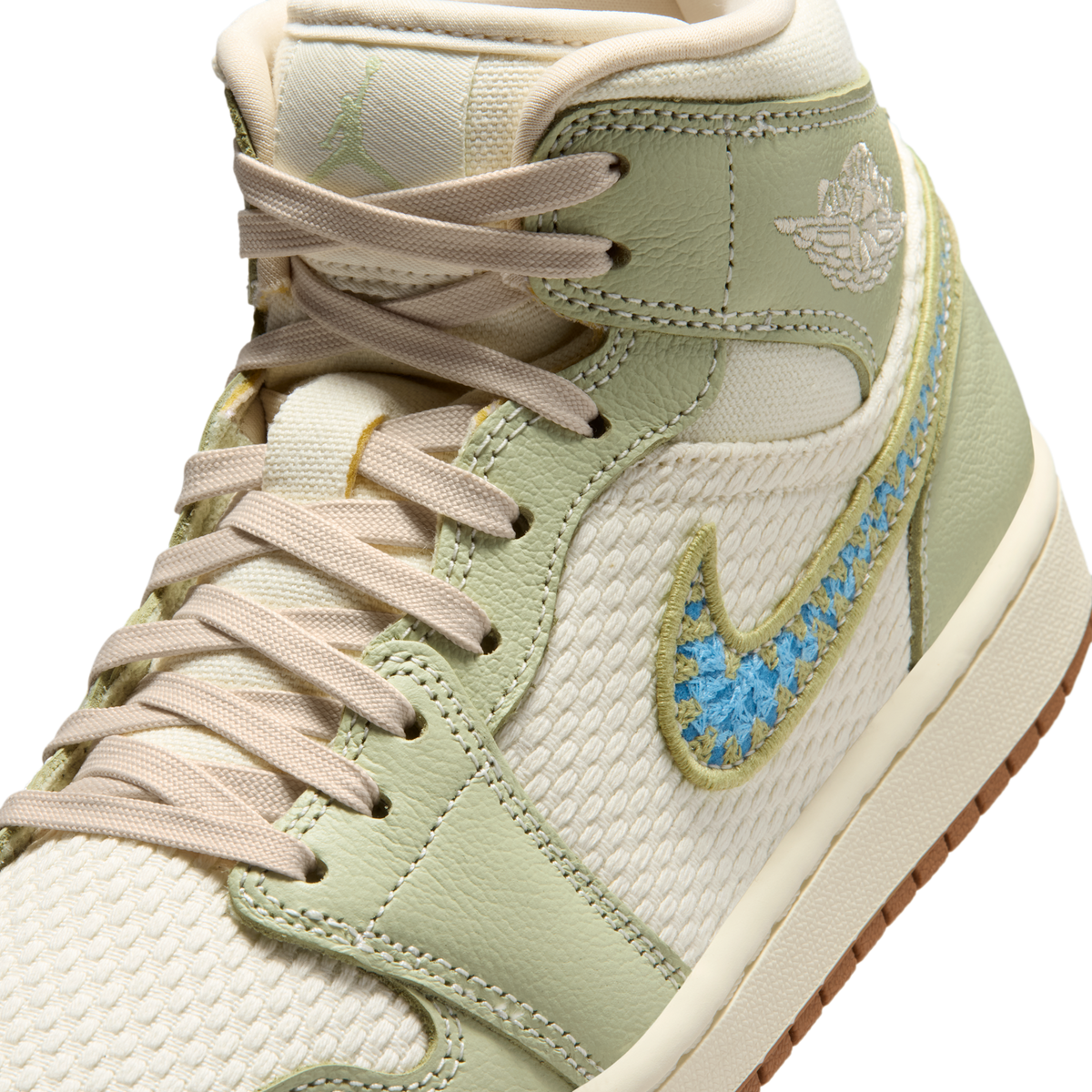 Jordan 1 Mid SE Olive Aura (Women's)
