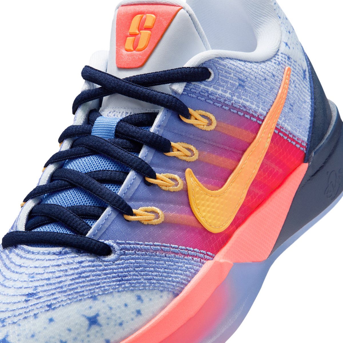 Nike Sabrina 3 SE Football Grey Royal Pulse Hot Lava Topaz Gold | IH2228-001