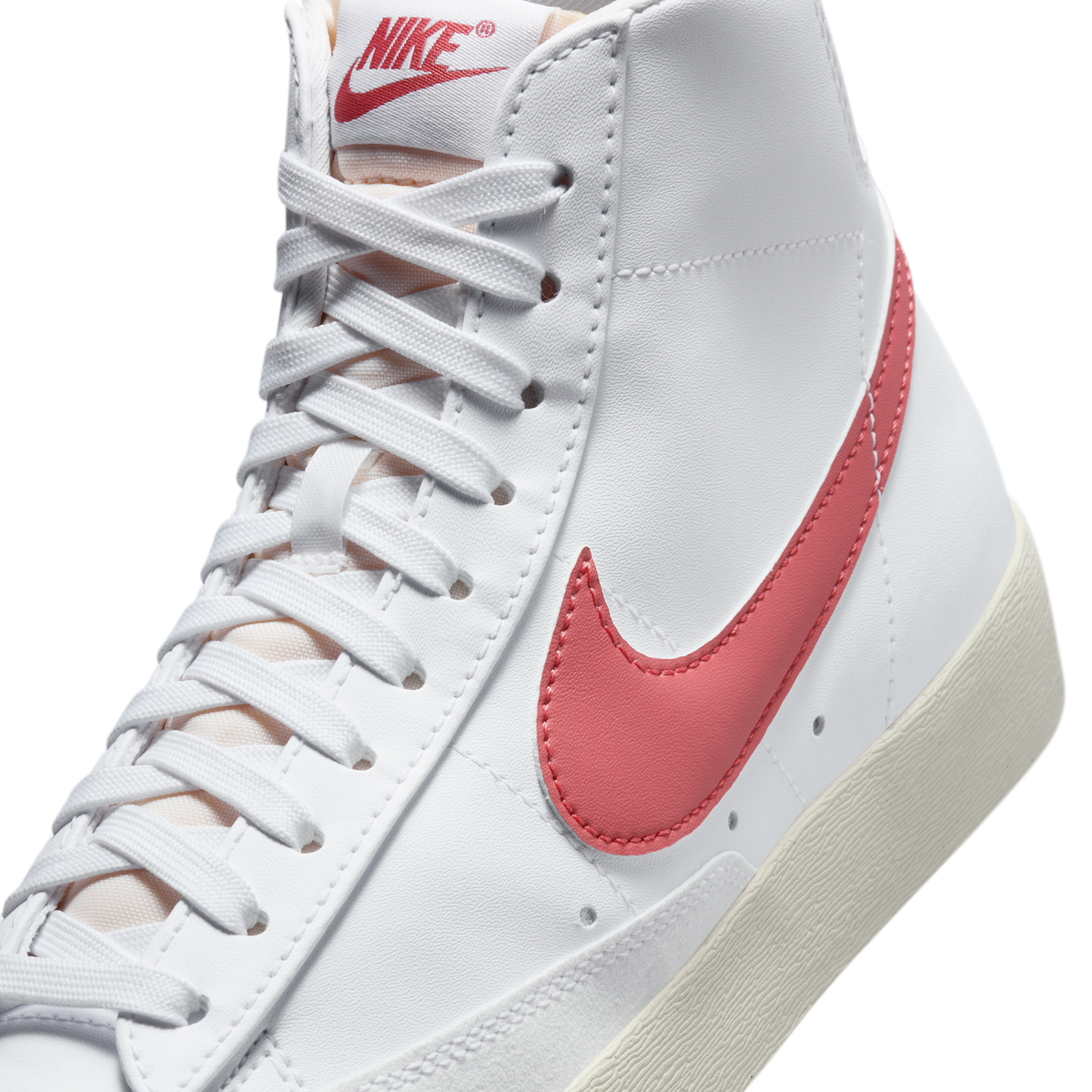 Nike Blazer Mid 77 White Adobe Red Stardust Sail (Women's)