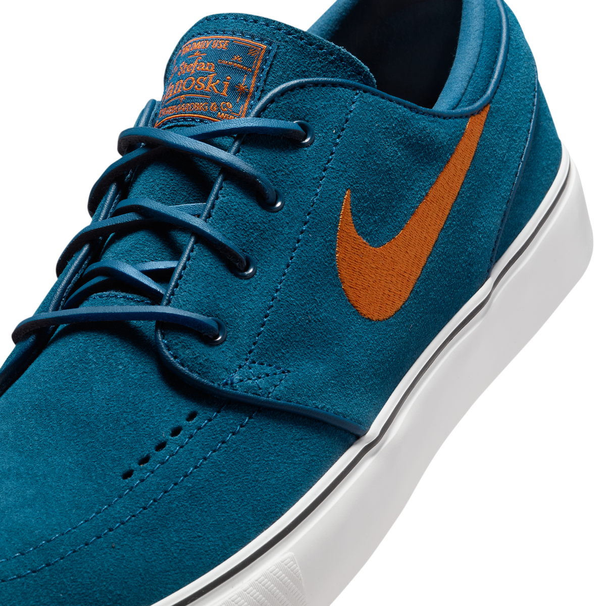 Nike SB Zoom Janoski OG+ Blue Force Campfire Orange | FD6757-401