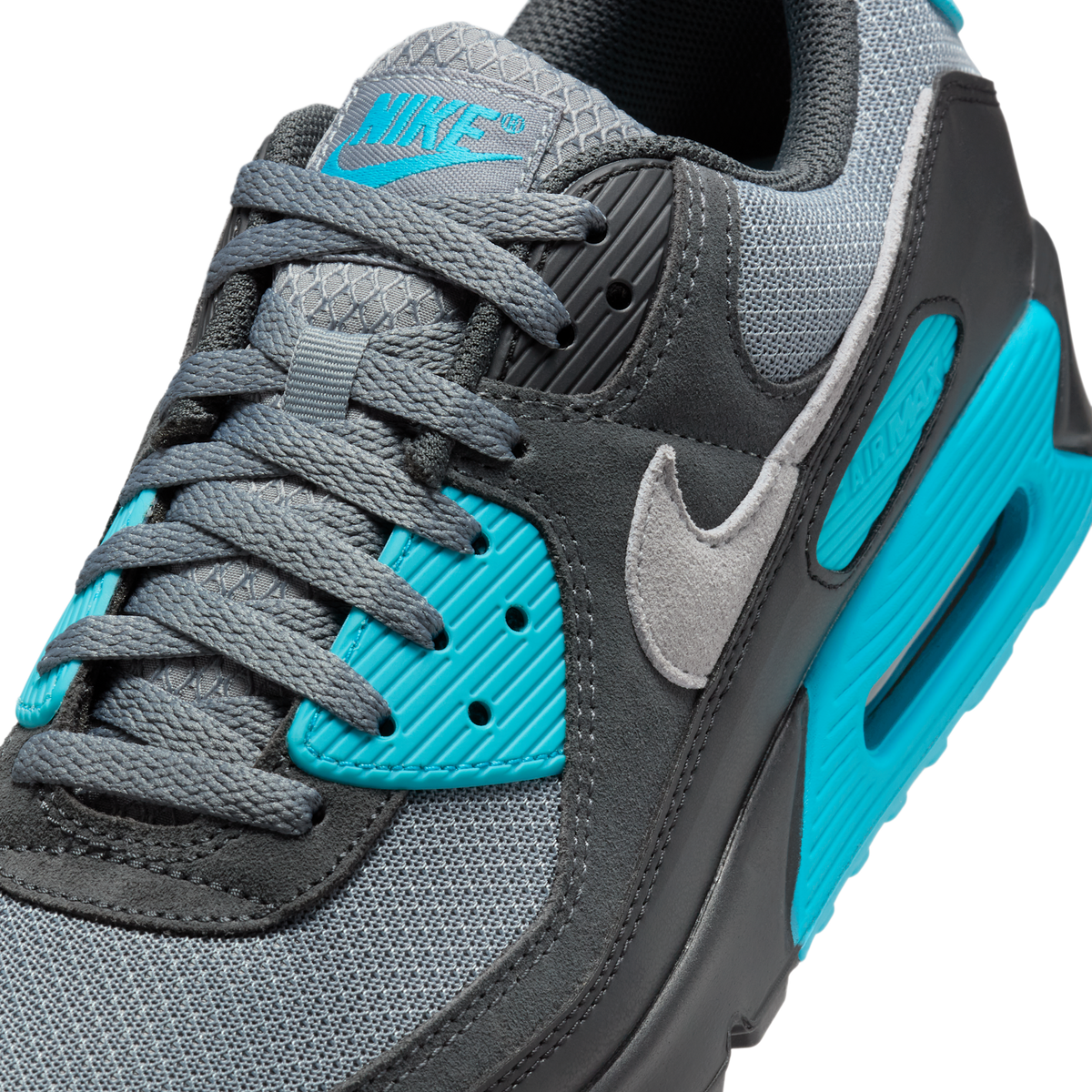 Nike Air Max 90 Cool Grey Dusty Cactus Black Wolf Grey