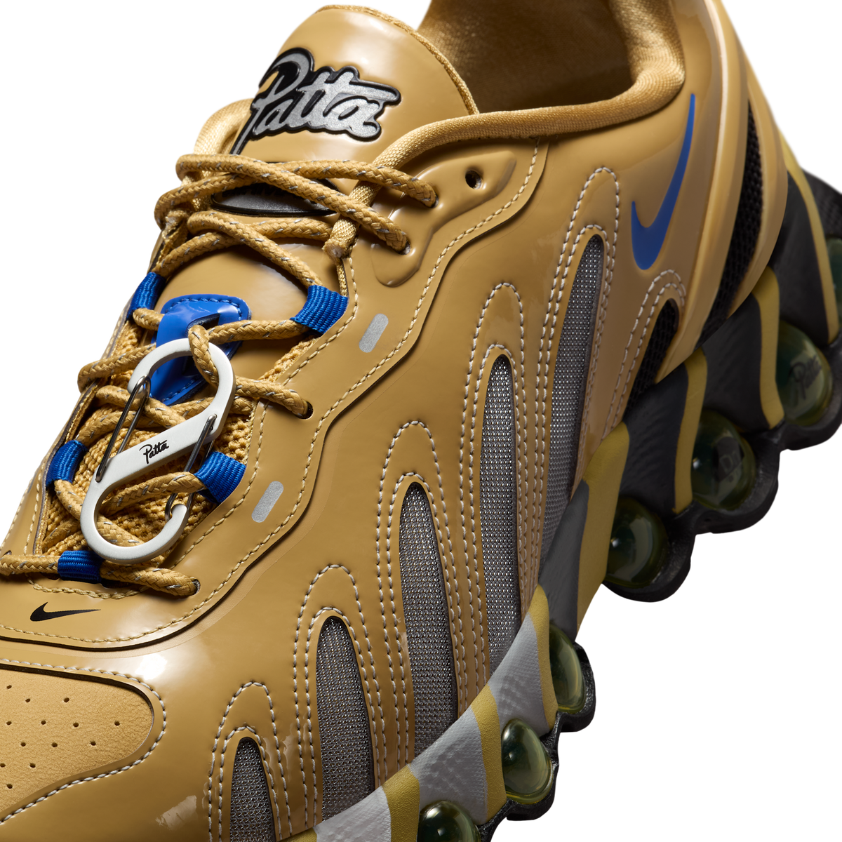 Nike Air Max Dn8 Patta Club Gold Metallic Silver | IB4029-700