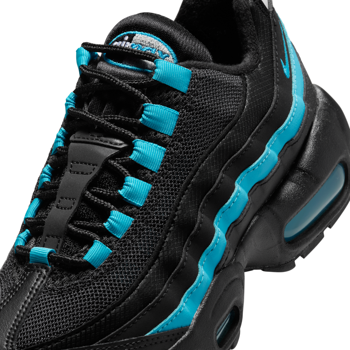 Nike Air Max 95 Recraft Black Pearl Grey Baltic Blue (GS) | II4053-010