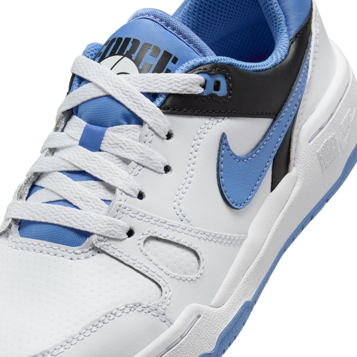 Nike Full Force Low White Black Team Orange Polar (GS) | FV5929-102
