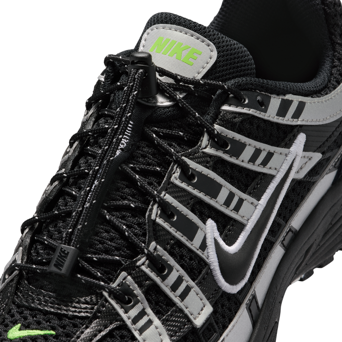 Nike P-6000 Black Metallic Silver Volt Ice (GS)