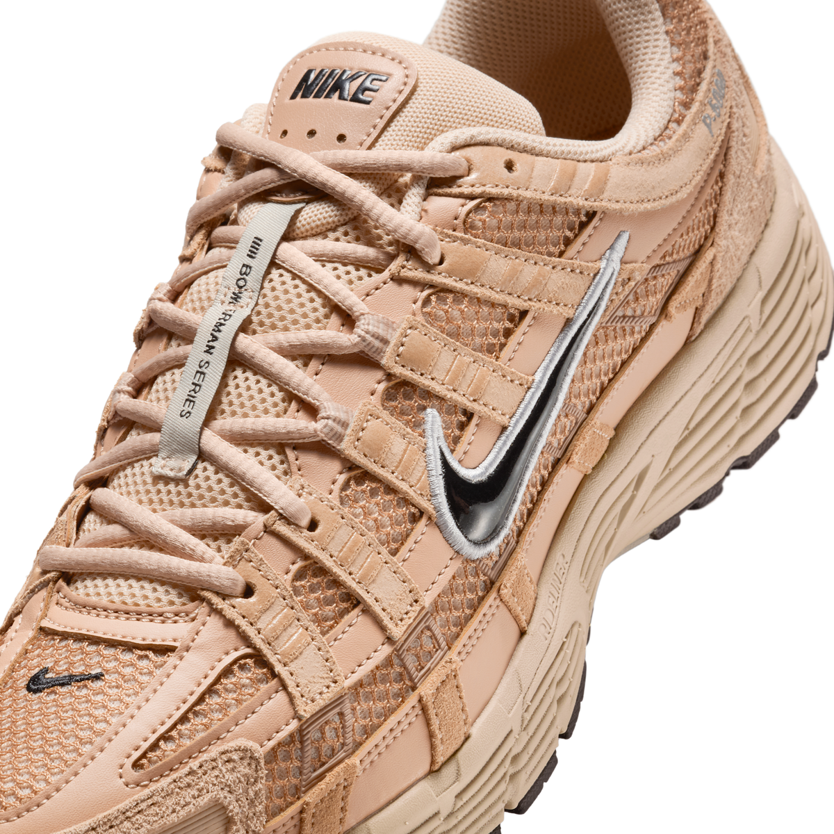 Nike P-6000 SE Hemp Sanddrift Metallic Silver Black