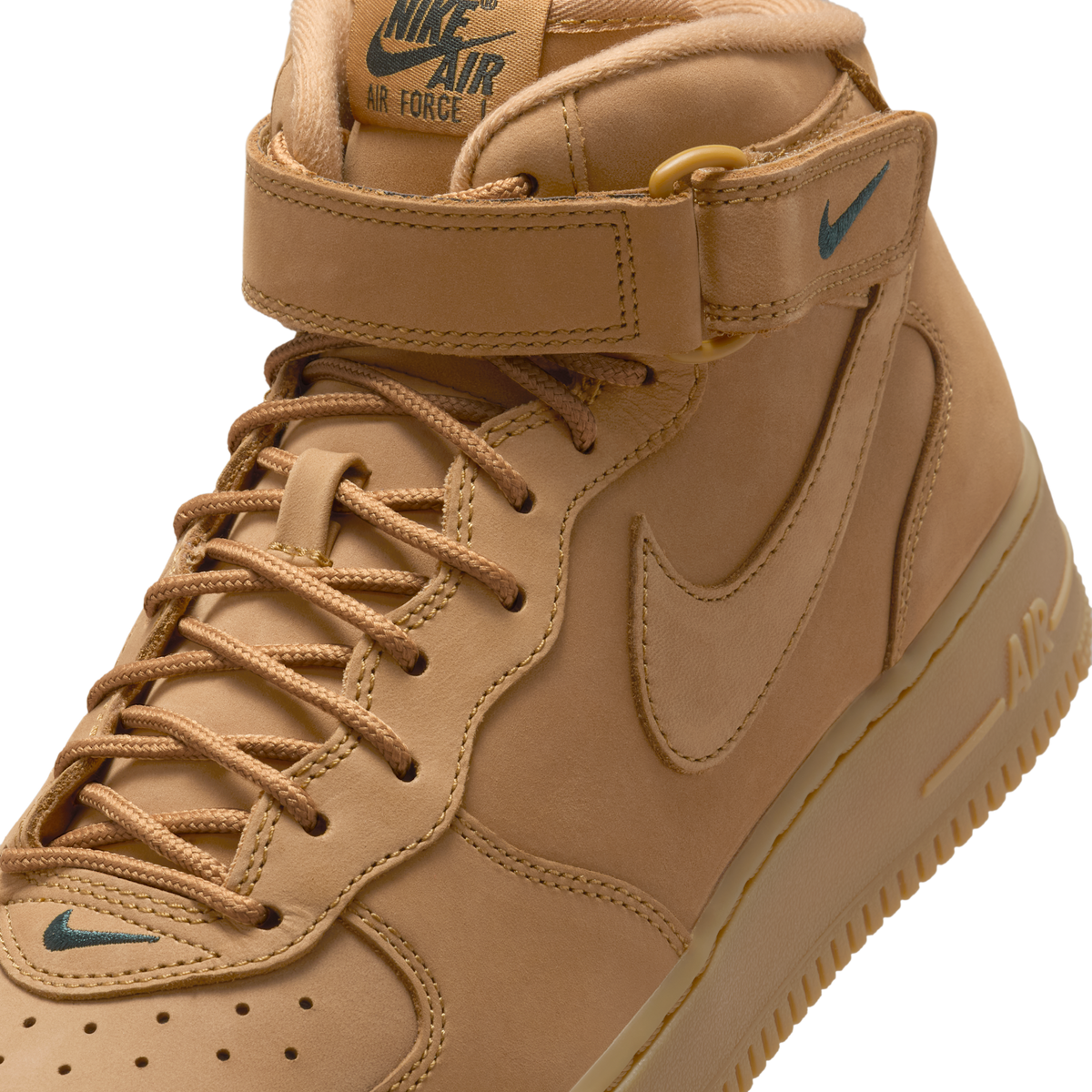 Nike Air Force 1 Mid Flax Outdoor Green