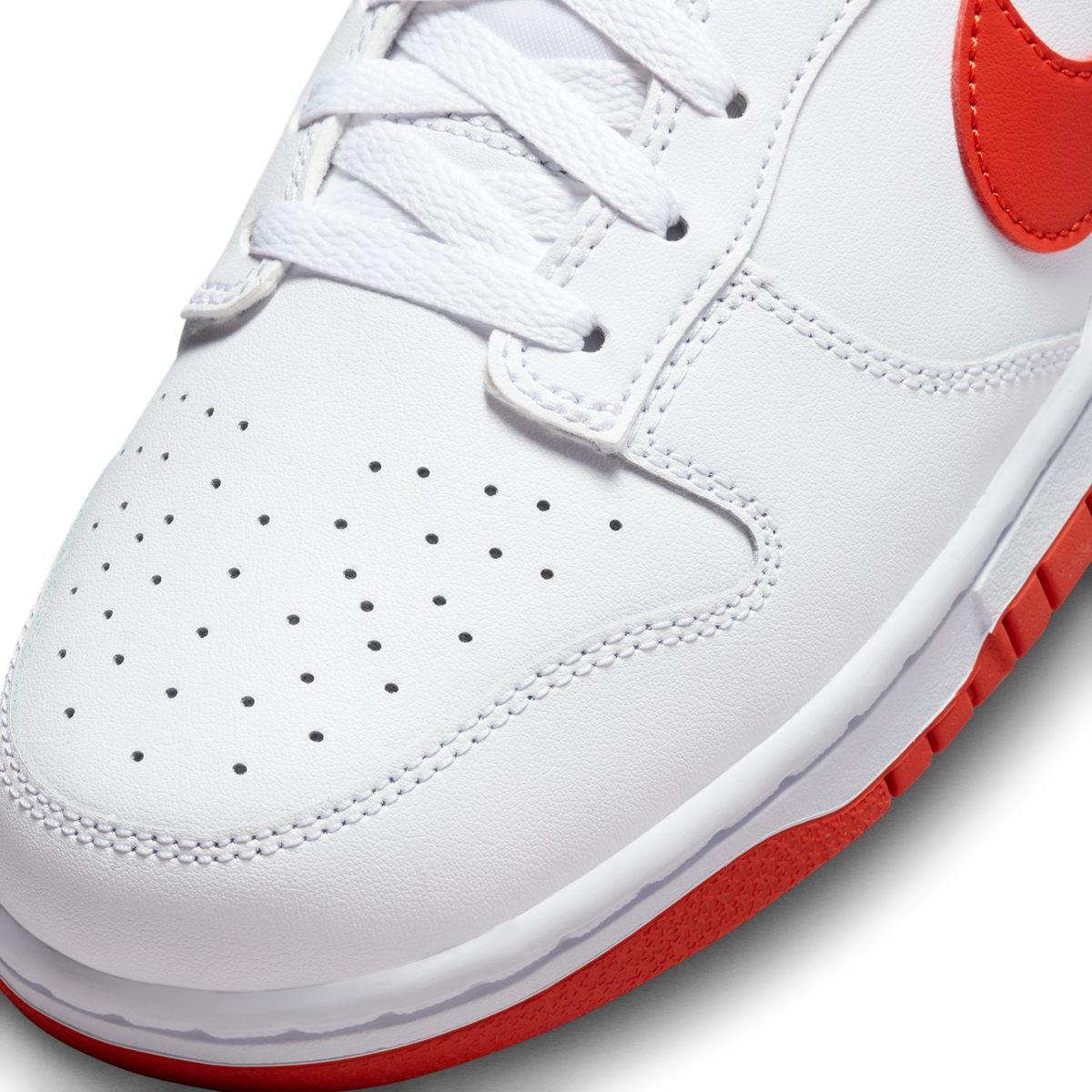 Nike Dunk Low Retro White Picante Red | DV0831-103