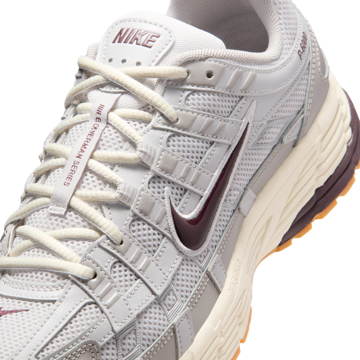 Nike P-6000 College Grey Burgundy Crush