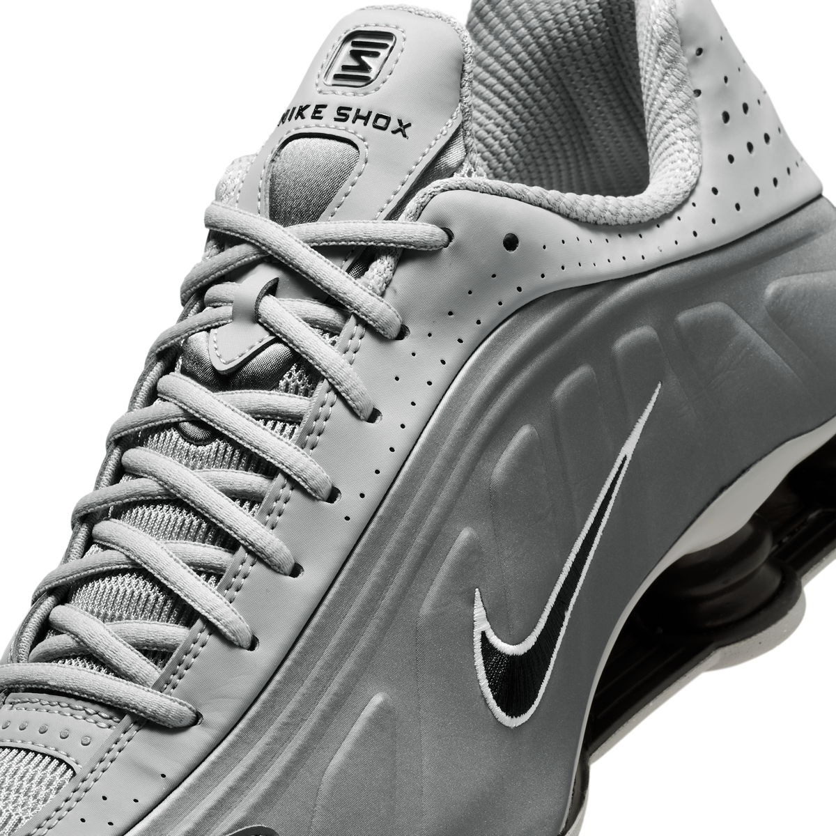 Nike Shox R4 Light Smoke Grey Black | HQ1988-011