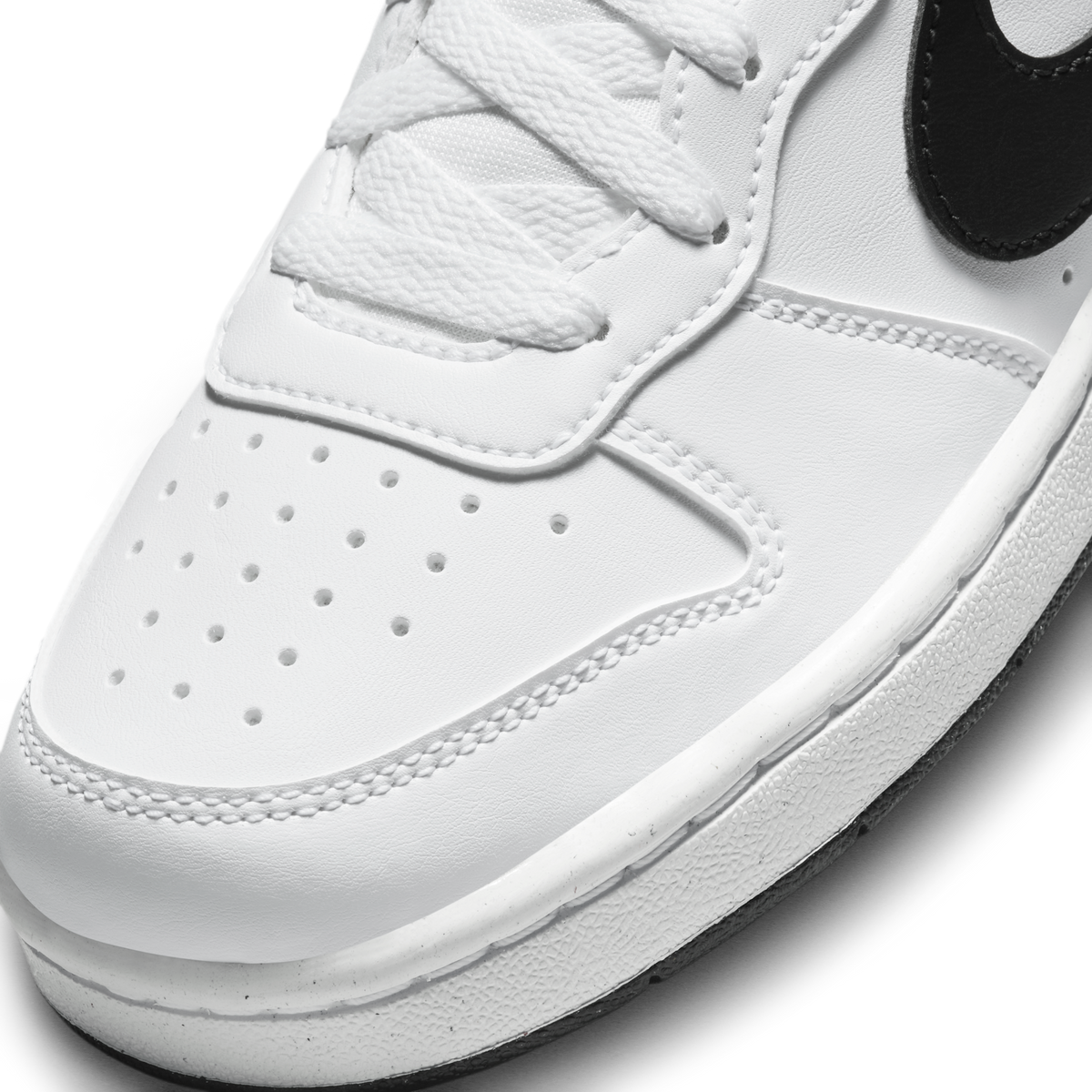 Nike Court Borough Low Recraft White Black (GS)