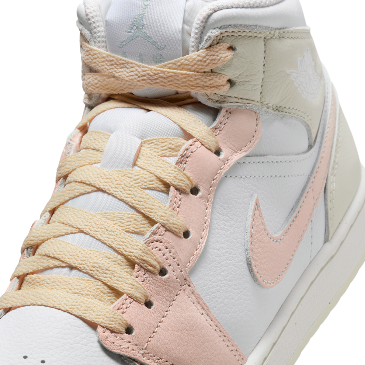 Jordan 1 Mid SE White Sea Glass Glacier Blue Guava Ice