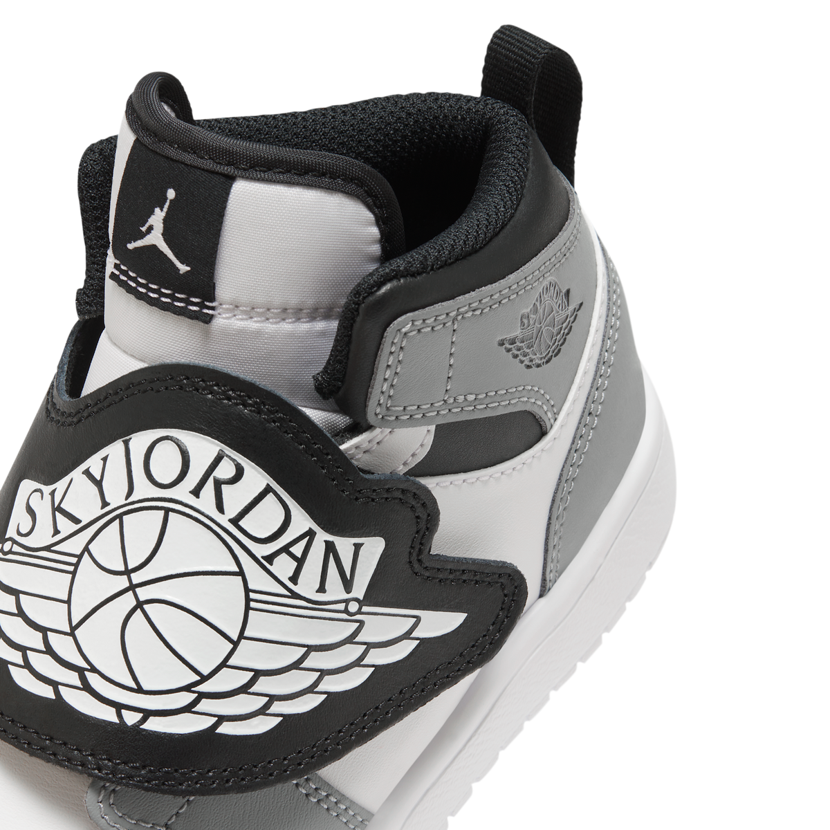 Sky Jordan 1 White Black Particle Grey (PS)