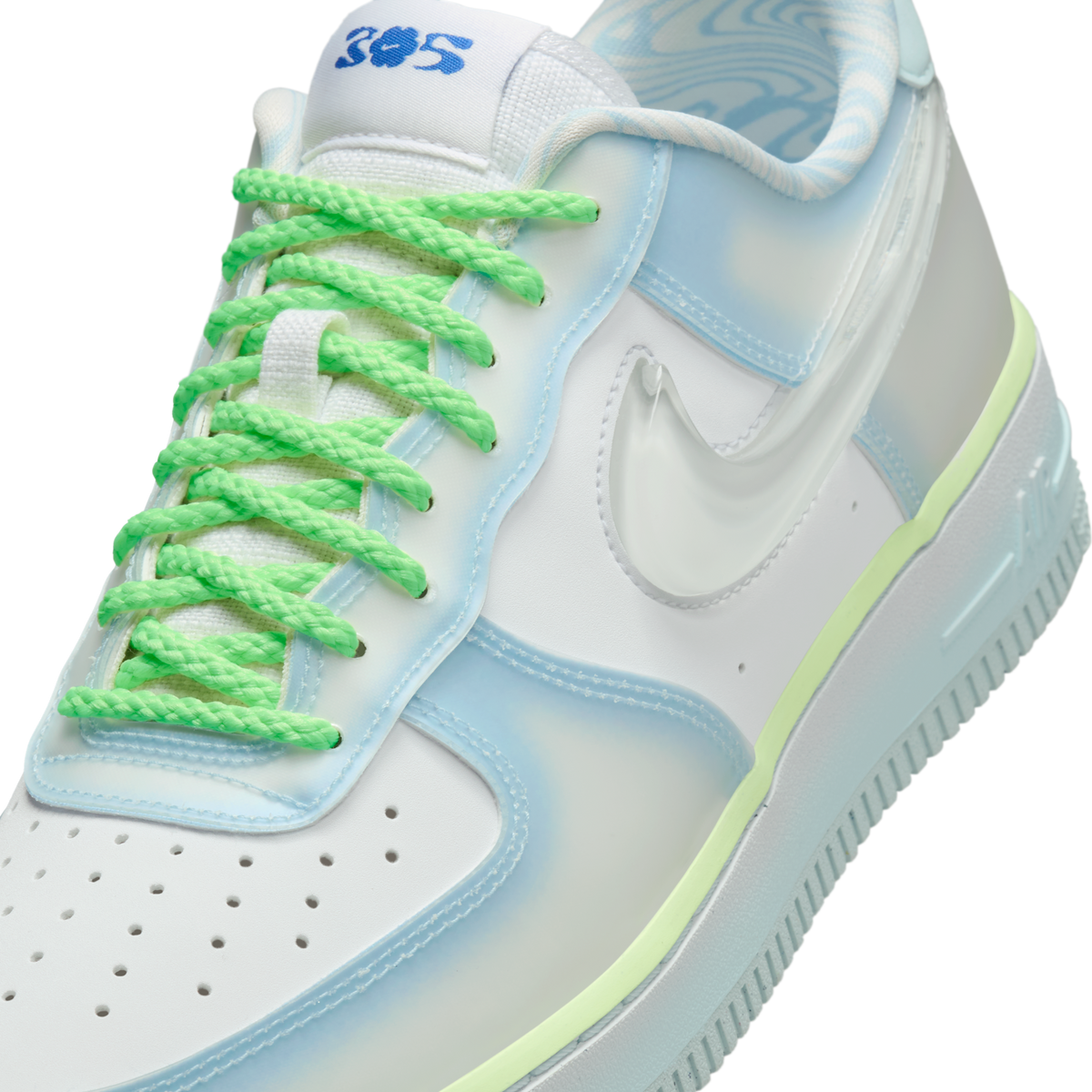 Nike Air Force 1 Low Serena Williams Design Crew Psychic Blue (Women's) | HJ4399-400