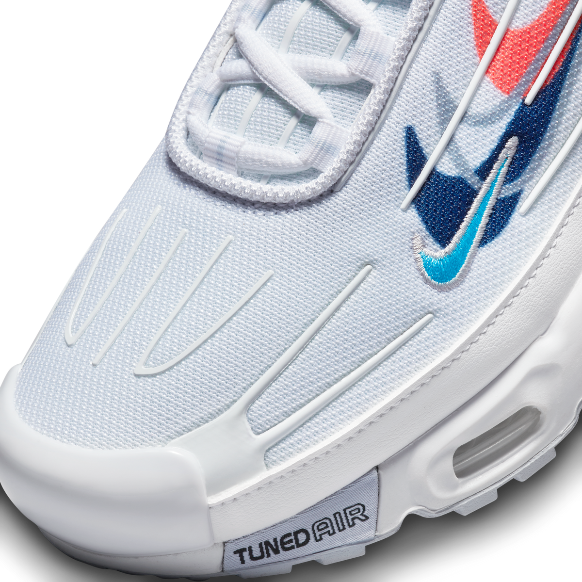Nike Air Max Plus 3 Multi Swoosh White Midnight Navy | FJ4225-100