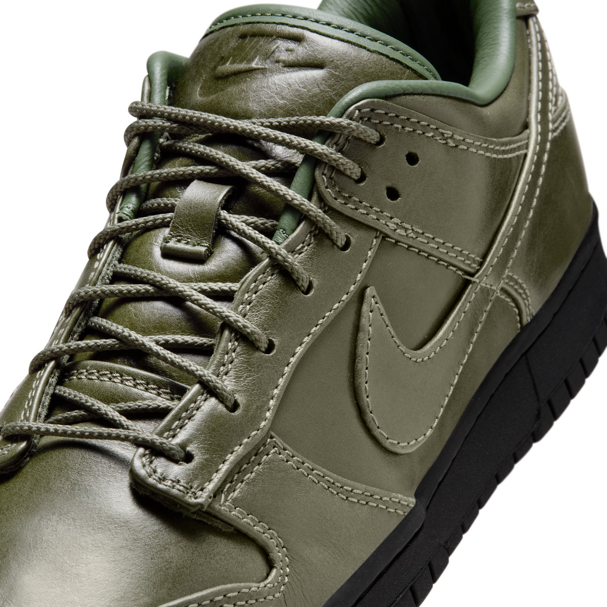 Nike Dunk Low Retro Premium Army Olive Black | IQ3342-300