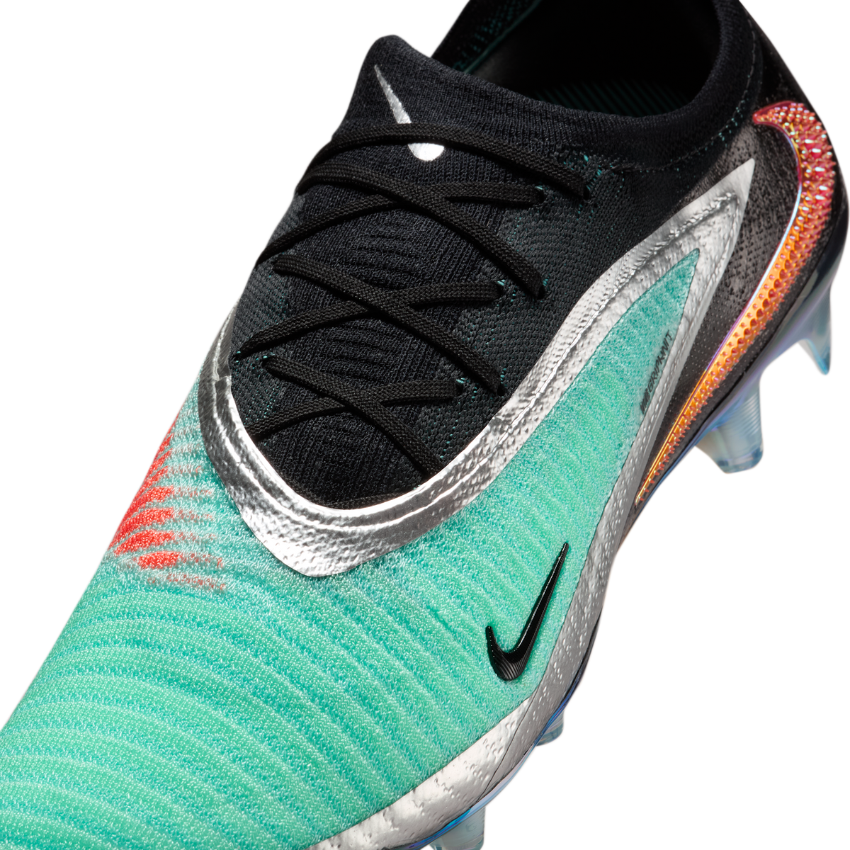Nike Phantom 6 Low Elite FG Chrome Black | IH3737-001