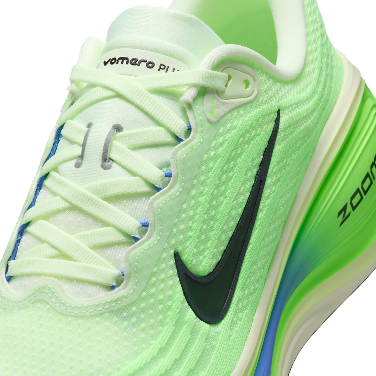 Nike Vomero Plus Volt Tint Lime Blast Sapphire
