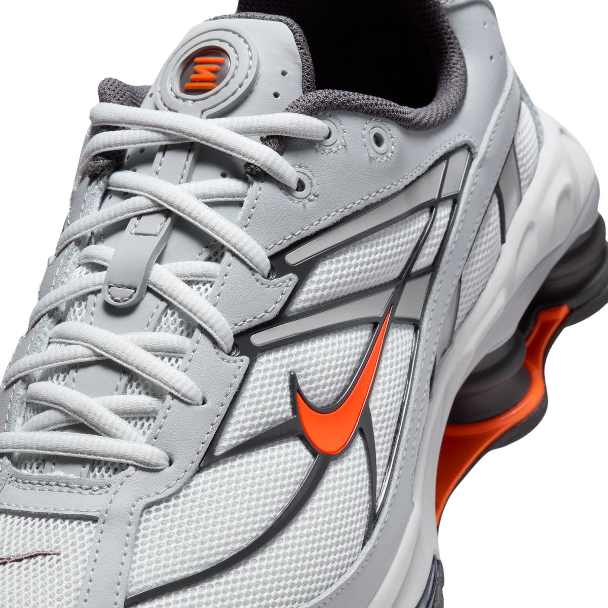 Nike Shox Ride 2 Light Smoke Grey Total Orange | IO4296-004