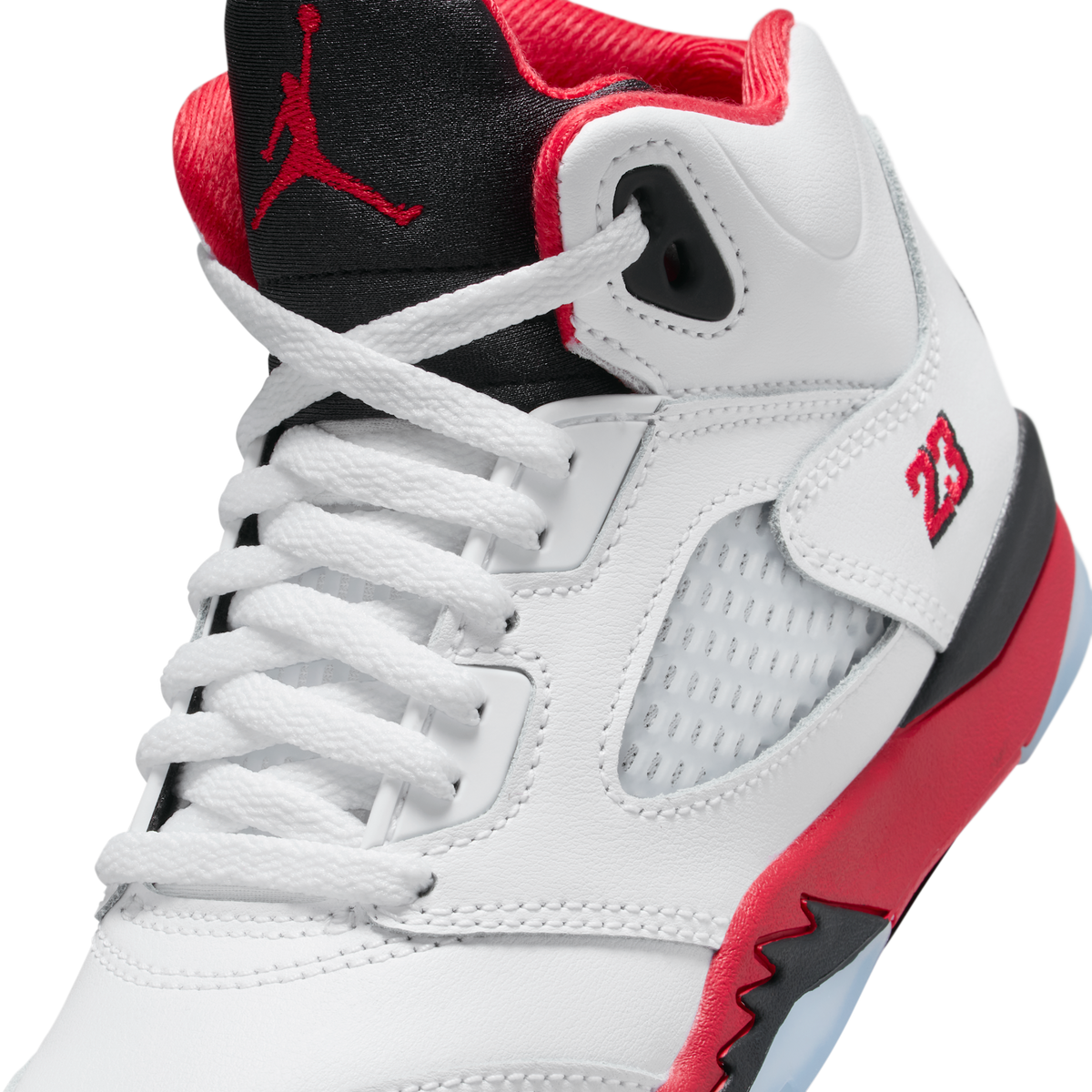 Jordan 5 Retro Fire Red Black Tongue (2025) (PS)