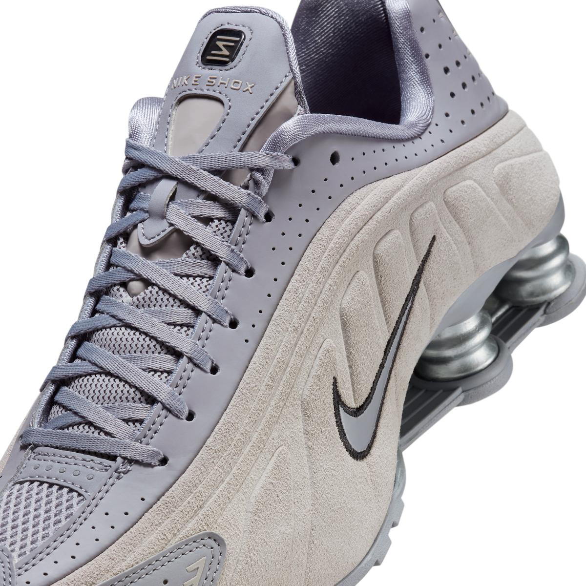 Nike Shox R4 Cement Grey Black (Women's) | HQ7739-001