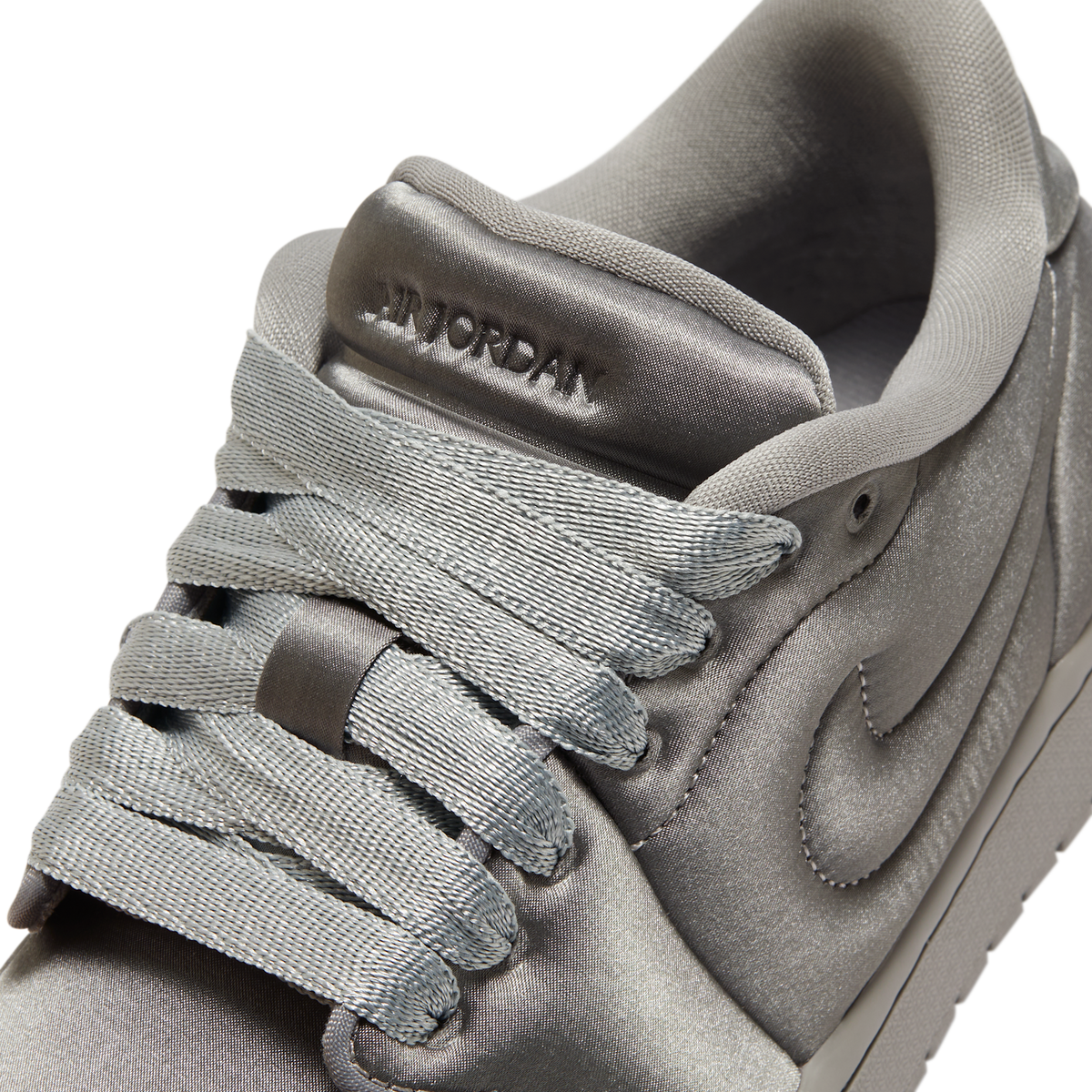 Jordan 1 Low Method of Make Satin Medium Grey (Women's)