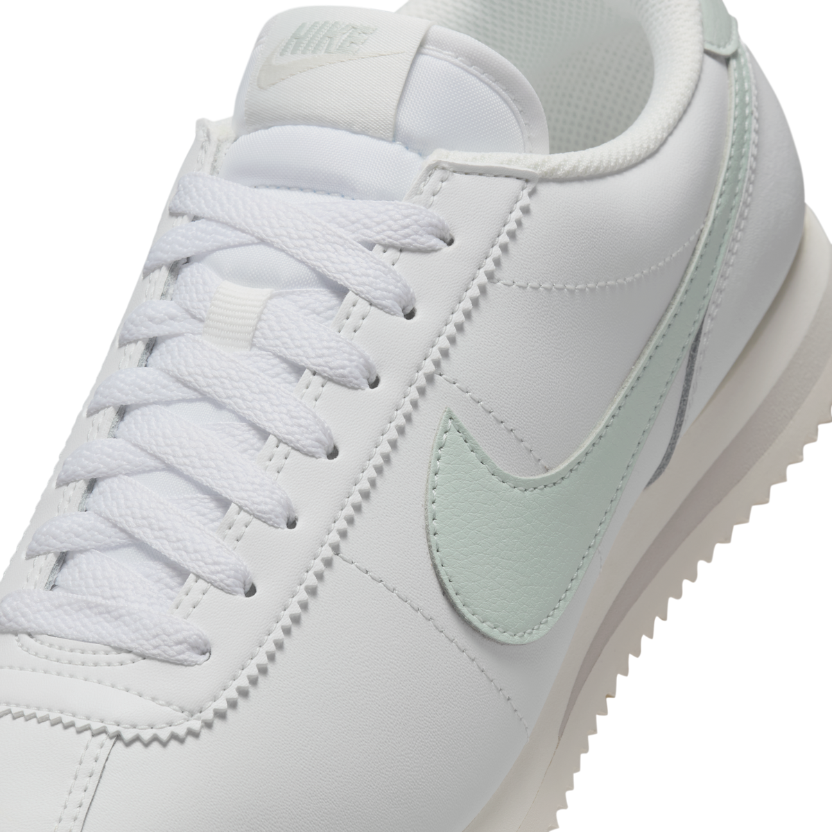 Nike Cortez Leather Summit White Light Silver (Women's) | DN1791-106