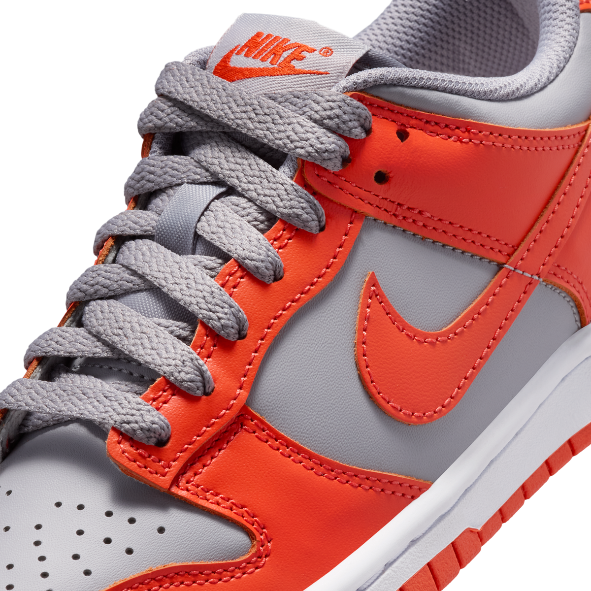 Nike Dunk Low Cement Grey Team Orange (GS) | FB9109-011