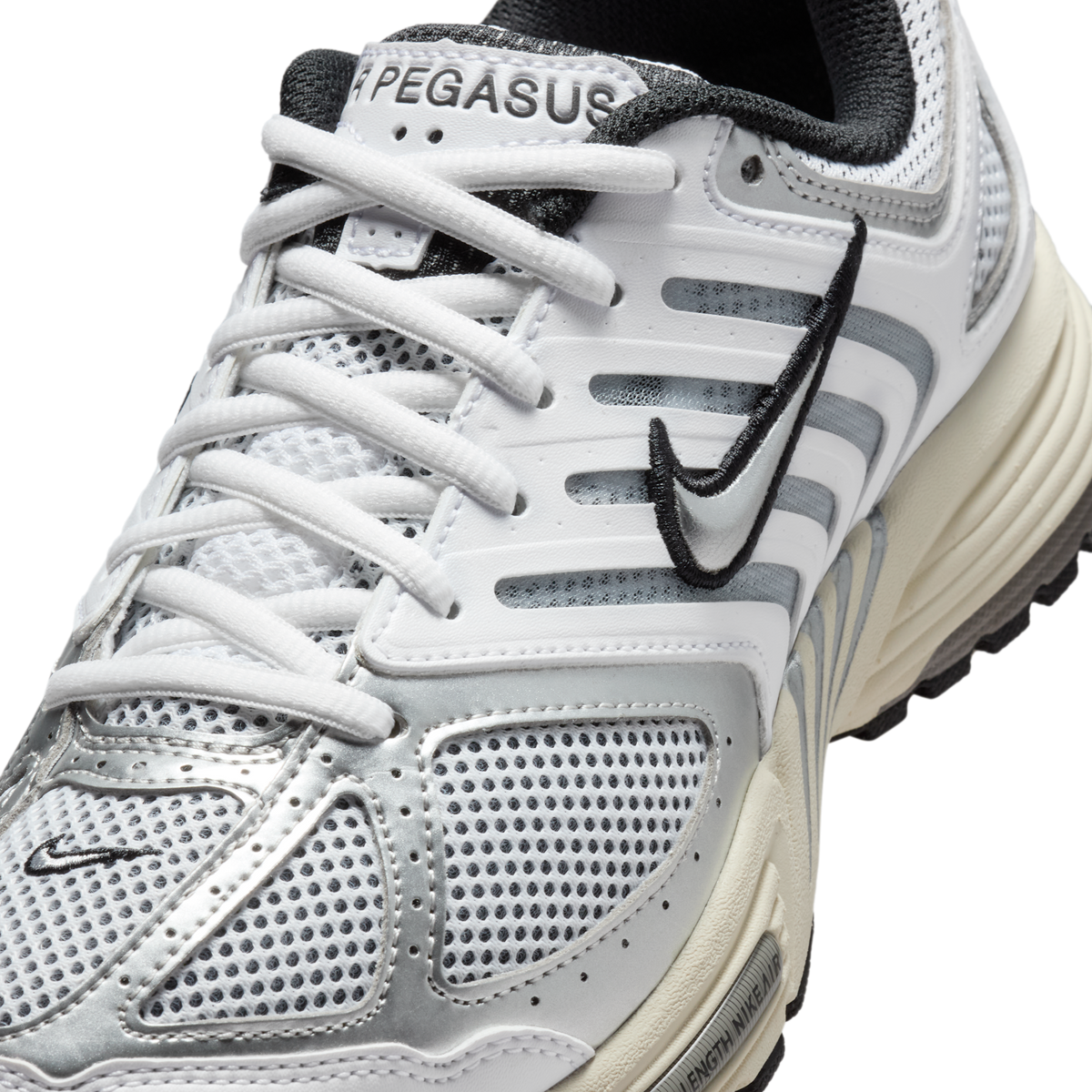 Nike Air Peg 2K5 White Coconut Milk Black Metallic Silver (Women's) | HQ1675-100