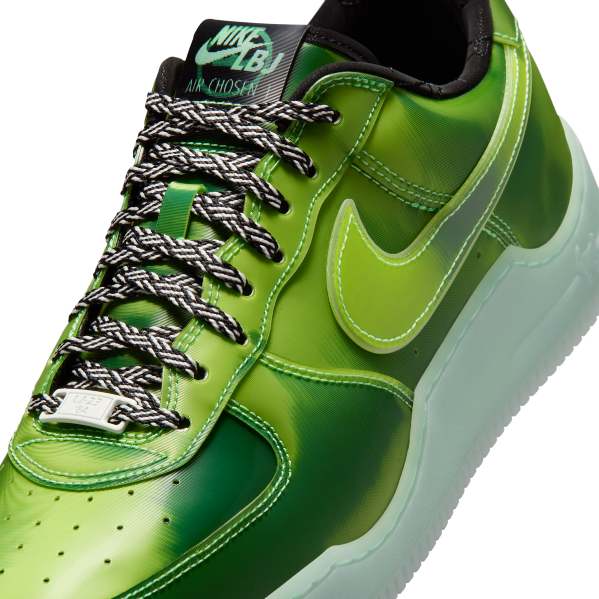 Nike Air Force 1 Low Premium LeBron James LA Voltage Green