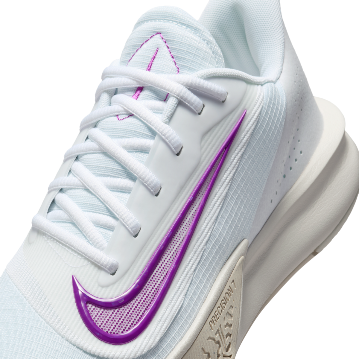 Nike Precision 7 White Vivid Purple