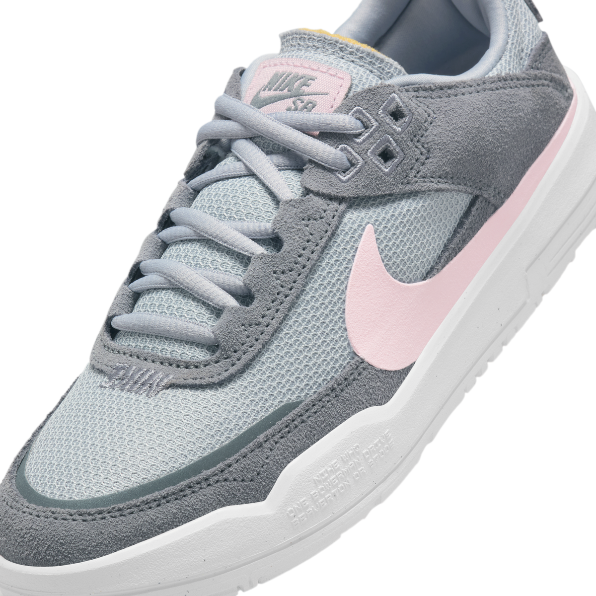 Nike SB Day One Cool Grey Wolf Grey Pure Platinum Pink Foam (GS)