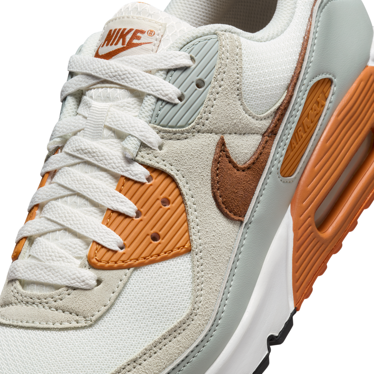 Nike Air Max 90 Summit White Monarch Light Pumice Light British Tan