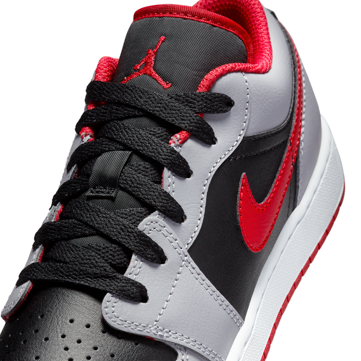 Jordan 1 Low Cement Fire Red (GS)