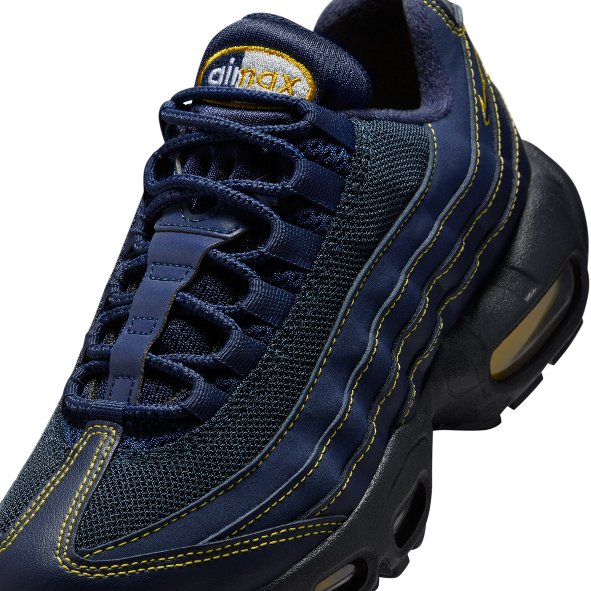 Nike Air Max 95 Recraft Obsidian Varsity Maize Wolf Grey (GS) | II4053-400