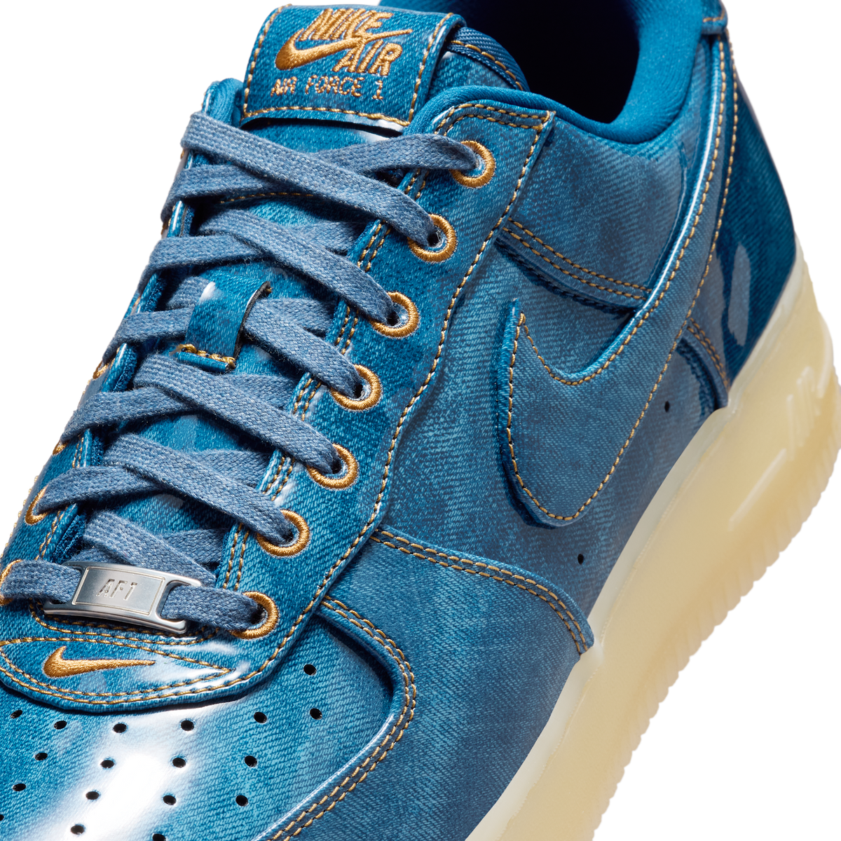 Nike Air Force 1 Low Patent Denim