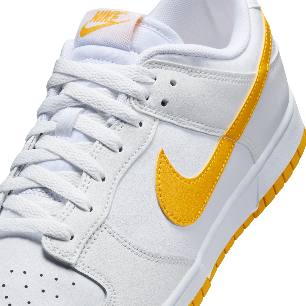 Nike Dunk Low White University Gold