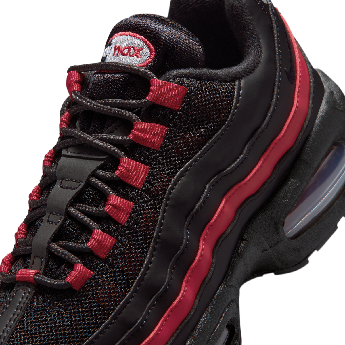Nike Air Max 95 Black Team Crimson (GS)