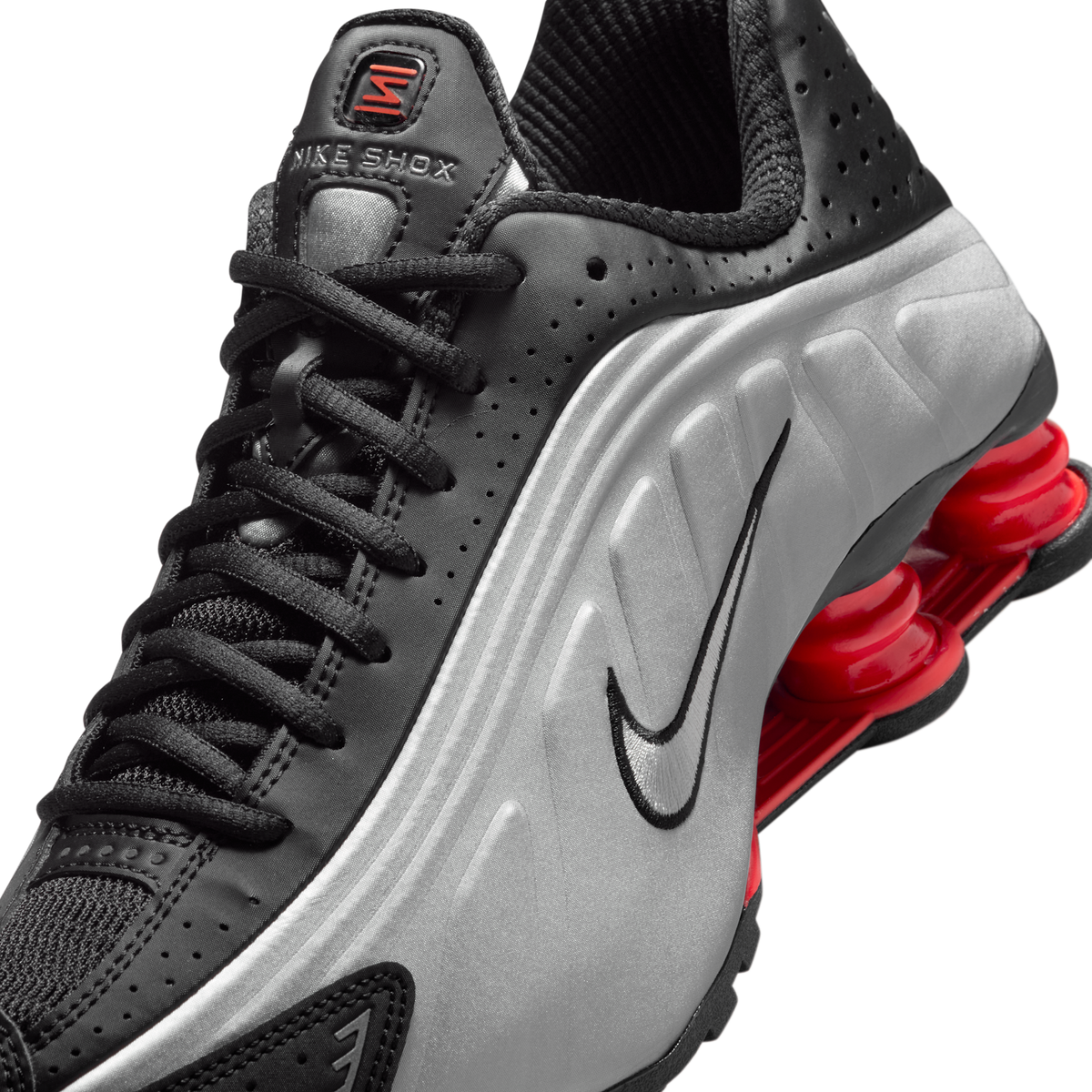 Nike Shox R4 Black Metallic Silver (2025) (Women's) | AR3565-011