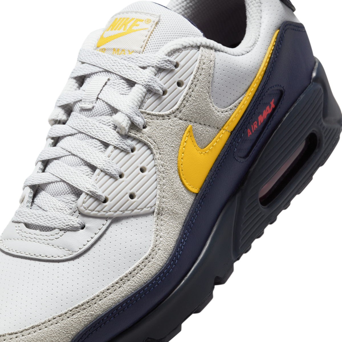 Nike Air Max 90 Neutral Grey Tour Yellow
