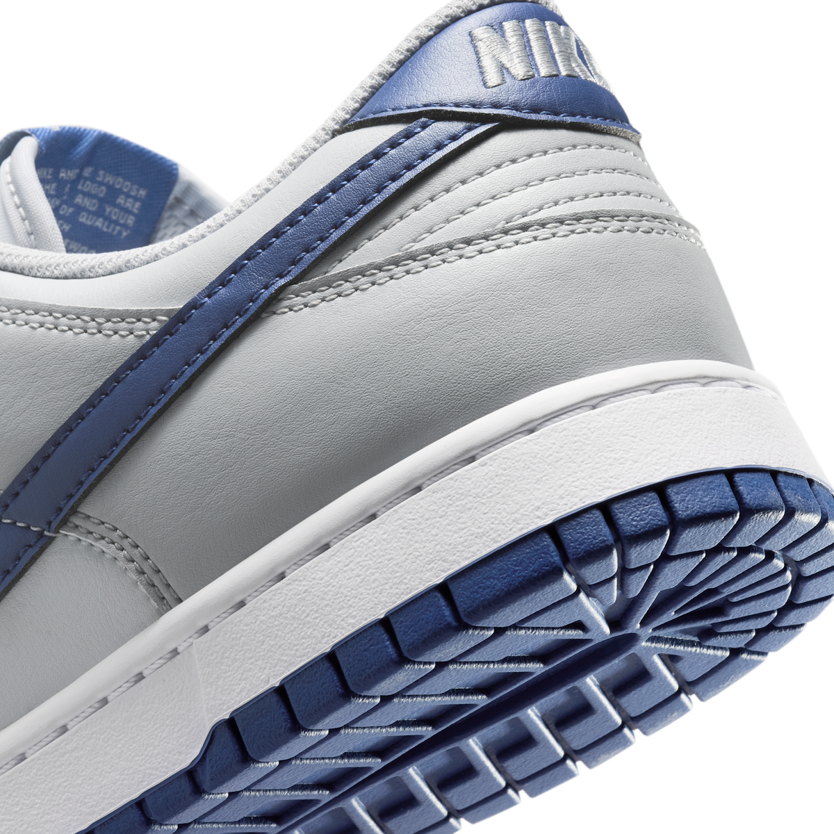 Nike Dunk Low Retro White Deep Royal Wolf Grey | HF5441-118