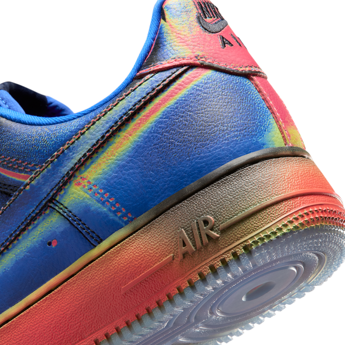 Nike Air Force 1 Low Retro Heat Map Black Racer Blue