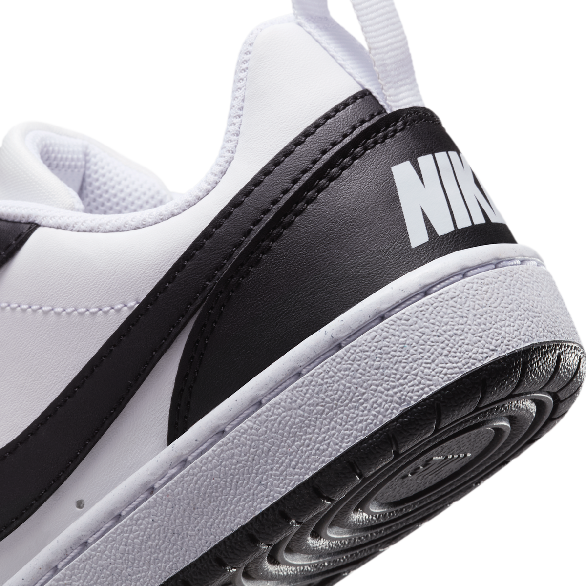 Nike Court Borough Low Recraft Black White (GS) | DV5456-131