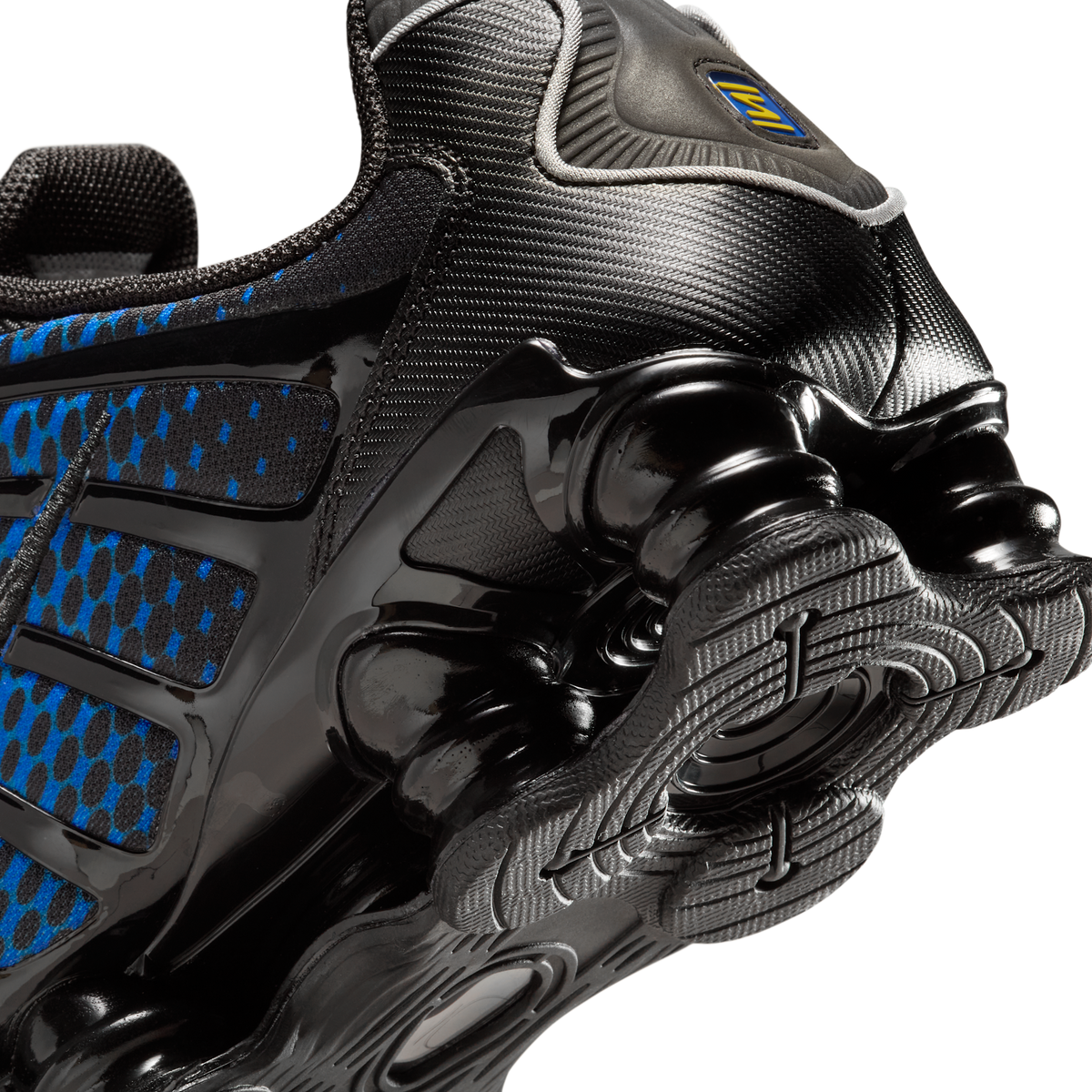 Nike Shox TL Black Lyon Blue Varsity Maize