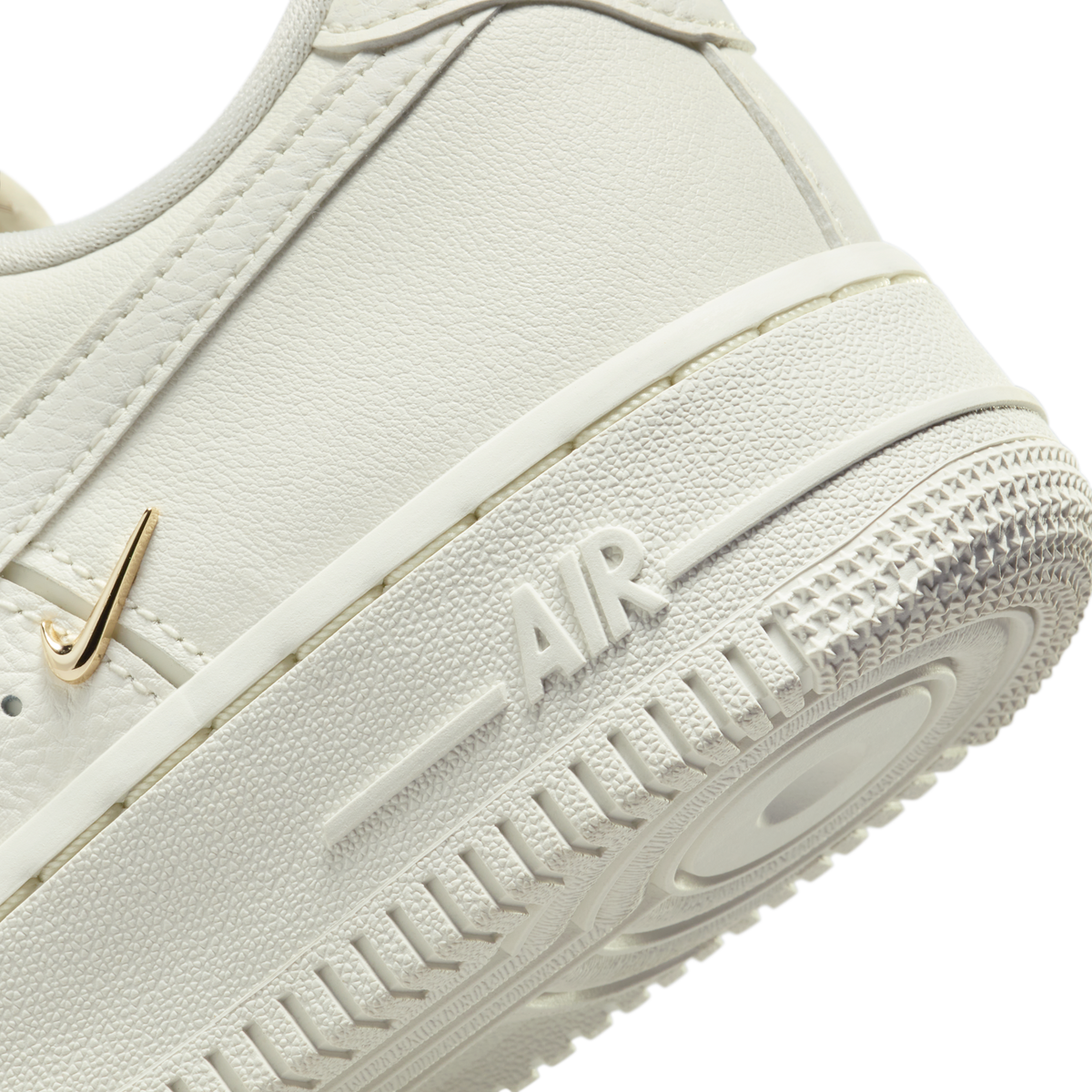 Nike Air Force 1 '07 LX CN Sail Gold Mini Swooshes (Women's)