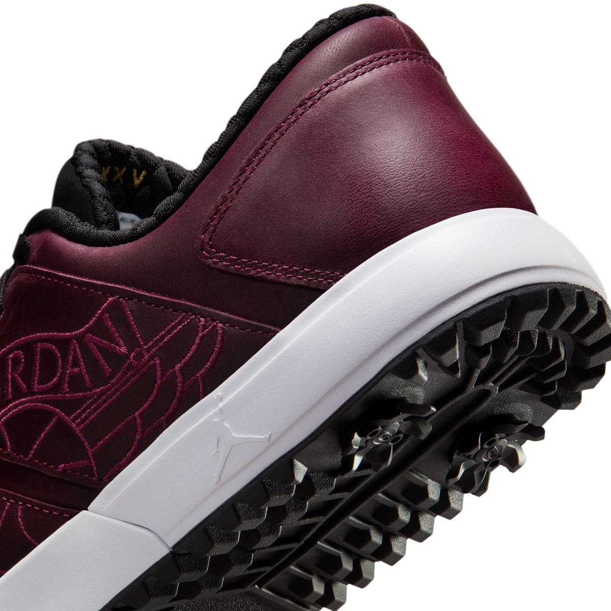Jordan Nu Retro 1 Low Golf Bordeaux