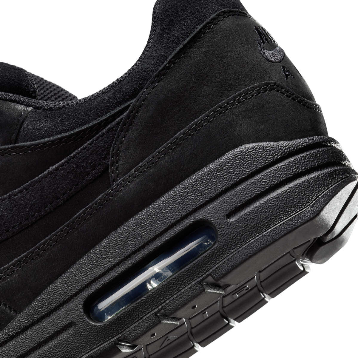 Nike Air Max 1 Premium Nubuck Black Cat