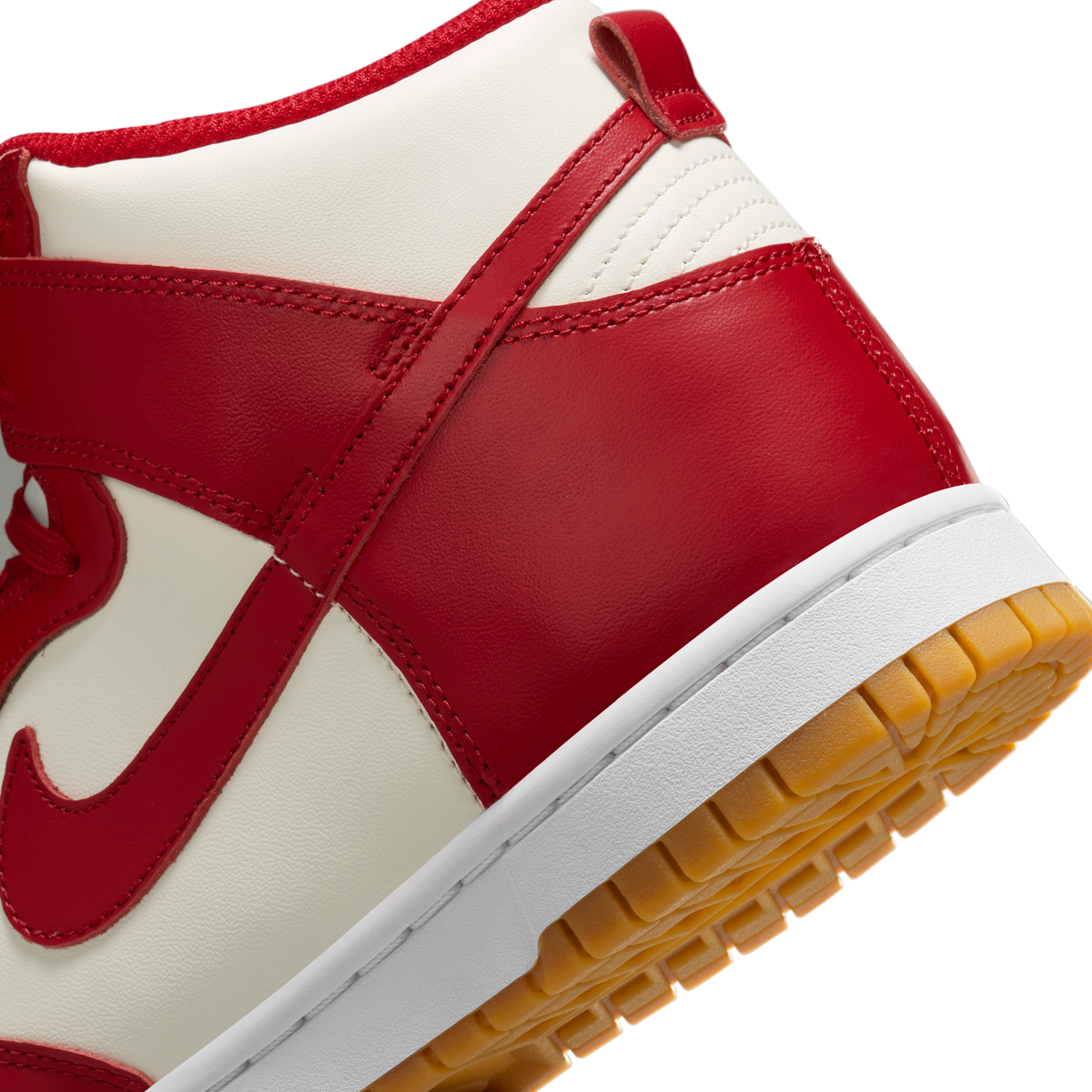 Nike Dunk High Sail Gym Red Gum (Women's) | DD1869-114