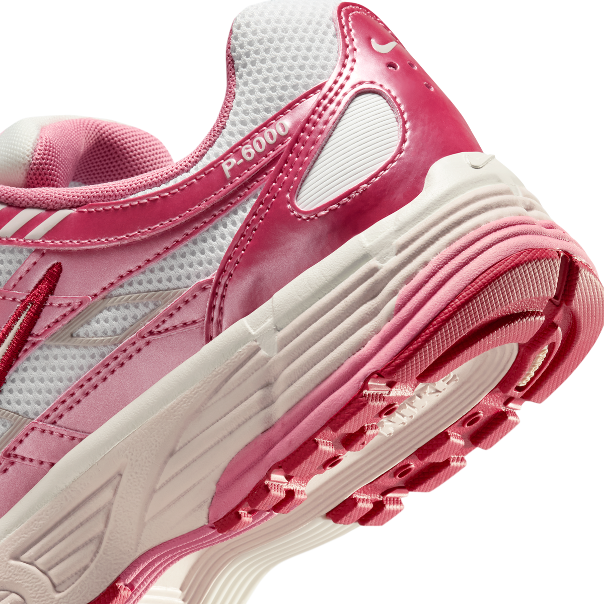 Nike P-6000 White Silt Red Peony (Women's)